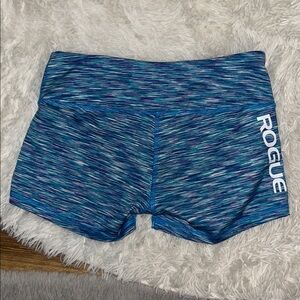 Rogue Space-Dye Athletic Shorts - Blue Teal